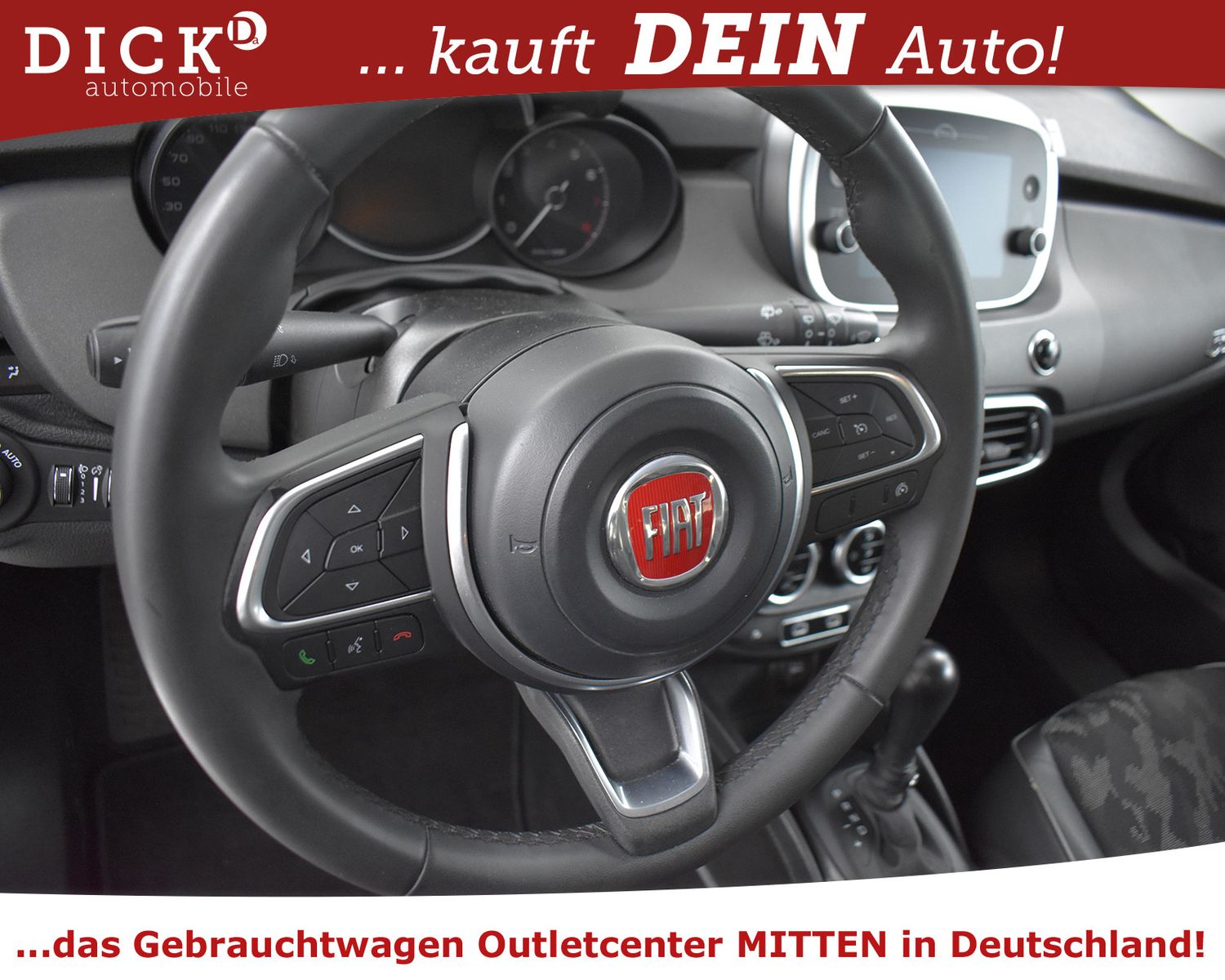 FIAT 500X Aut. Cross NAVI+KAMER+LEDER+SHZ+TEMP+MFL+LM - Image 15