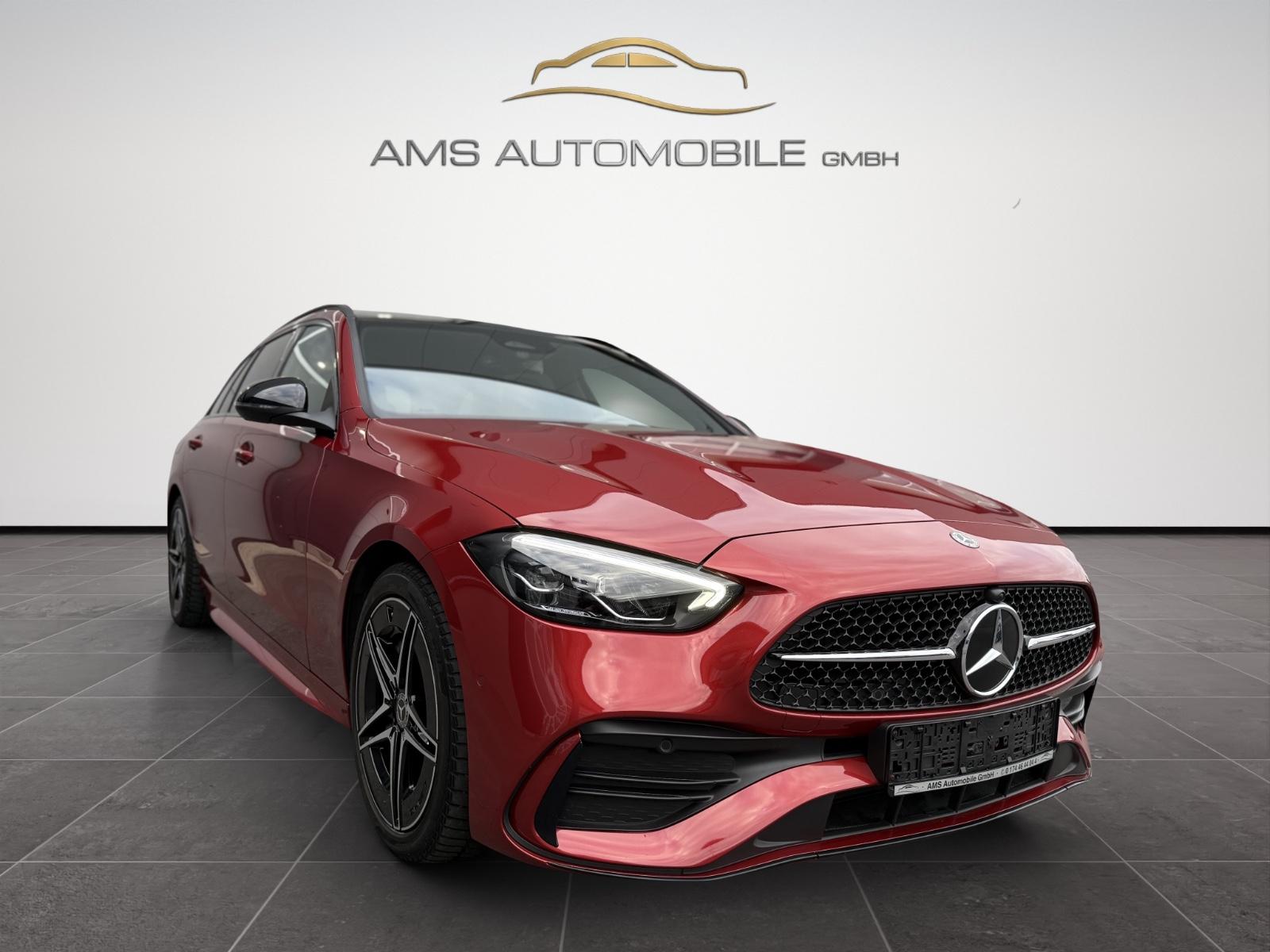 Mercedes-Benz C 200 T AMG 9G,Night,Pano,Kamera,DAB,Designo,AHK