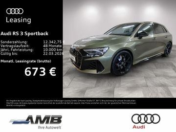 Audi Leasingangebot: Audi RS 3 Sportback Vmax280/Matrix/RS-Abgas/Assistenz