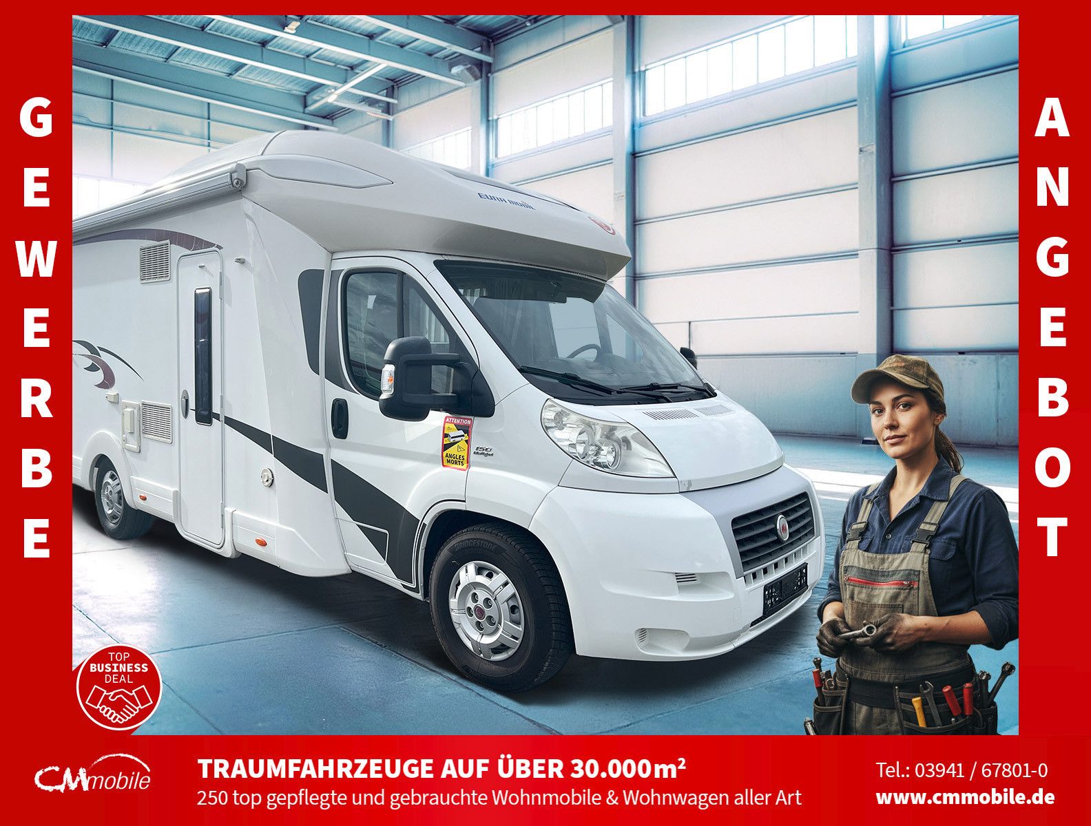 Eura Mobil
 Profila RS 720 EB - *Gewerbeangebot* -
