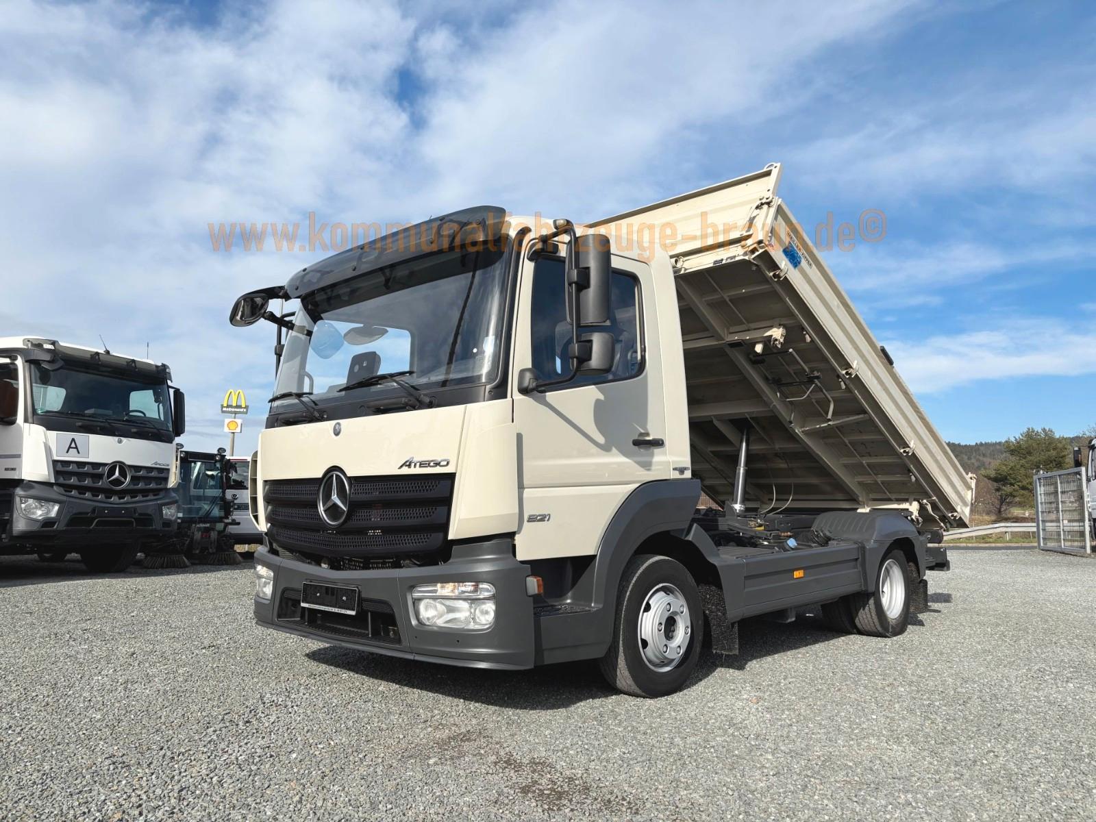 Mercedes-Benz Atego 821 Meiller*AHK*StHz*Autom.*1-Hand*3 Sitze