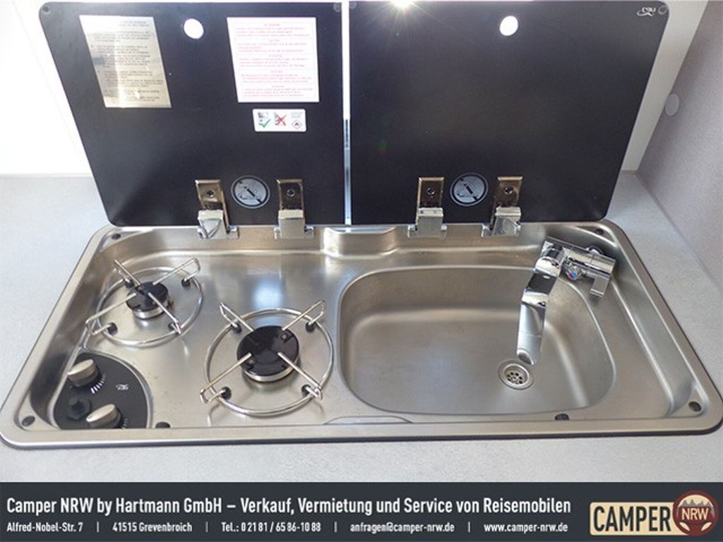 ETRUSCO V Ford 6.6 SF TV &amp; Sat. Fahrradträger, Type X