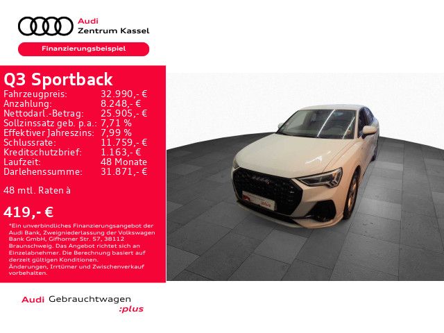 Audi Q3 SB 35 TDI qu. S line LED Kamera StandHZ Leder