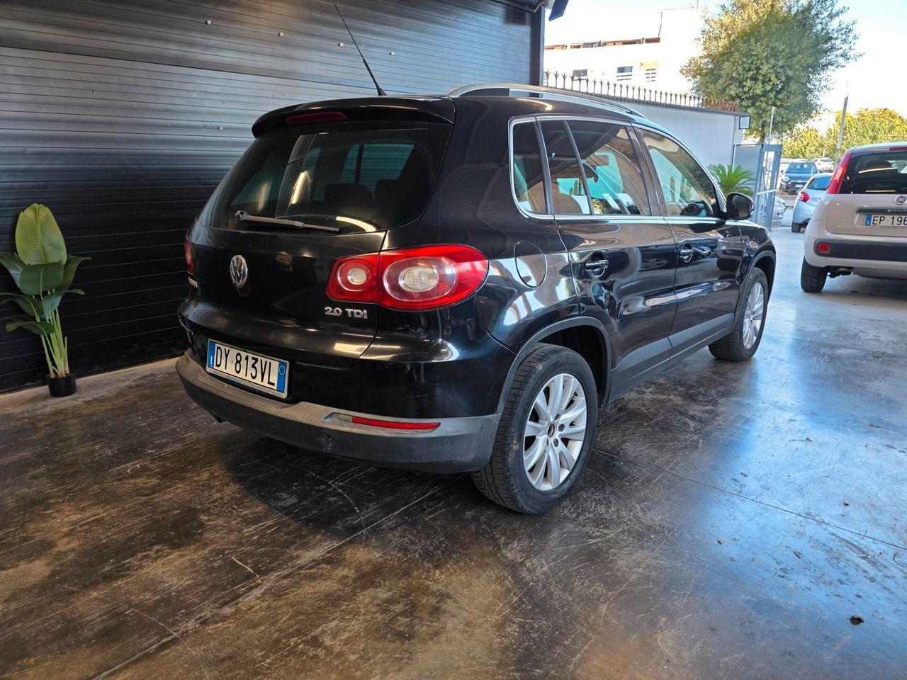 Volkswagen Tiguan 2009 — engine 1.968 cm³, 140 HP (103kW)