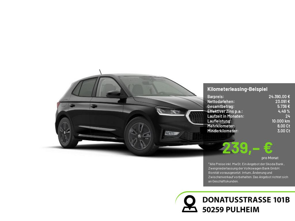 Fabia Balance 1.0 TSI SHZ PDC KAMERA ACC LED