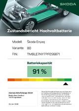 Skoda Enyaq 80 x Loft *Wärmep.,AHK,360°,DCC* - Skoda Enyaq in Stuttgart