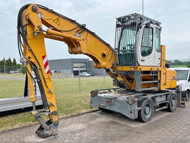 Liebherr A 316 Litronic Mobilbagger Umschlagbagger Bagger