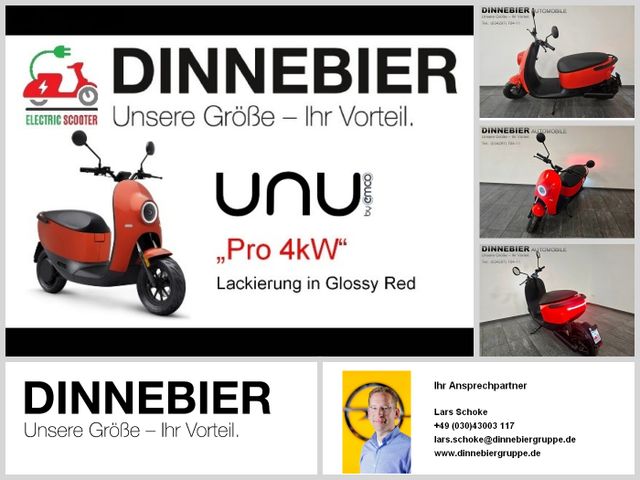 emco UNU Pro 4kW E-Roller Automatik *dt. Modell*