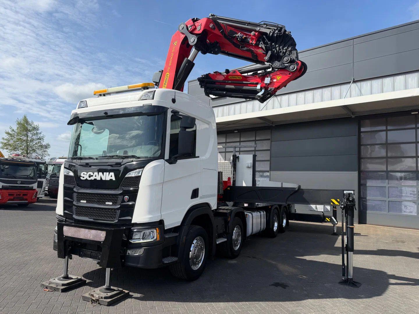 Scania R 500 8x4 Palfinger PK 92002-SH G + JIB PJ 125 E