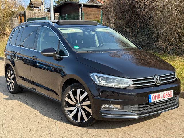 Volkswagen Touran Highline 2,0 TDI 7-Sitzer+Navi+AHK+Pano !