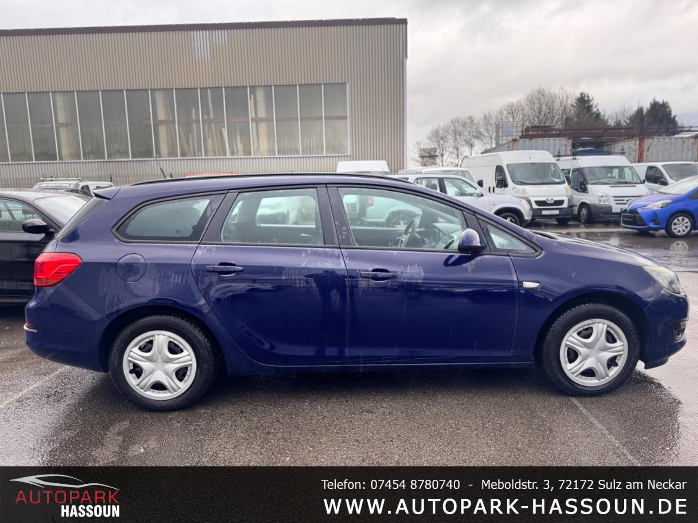 Opel Astra 2012 — engine 1.398 cm³, 101 HP (74kW)
