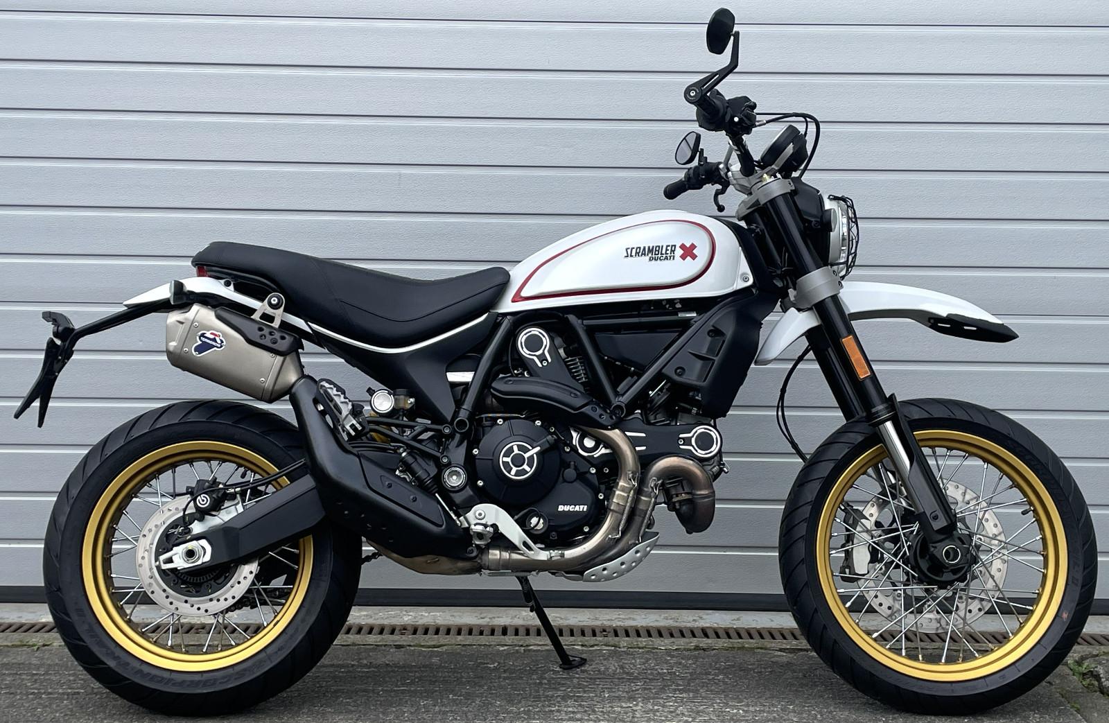 Ducati Desert Sled Srambler 800 Termignoni neue Reifen