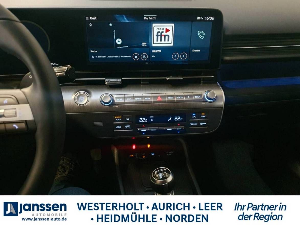 Fahrzeugabbildung Hyundai KONA TREND/Sitzheizung Klima PDC Tempomat Rückfa