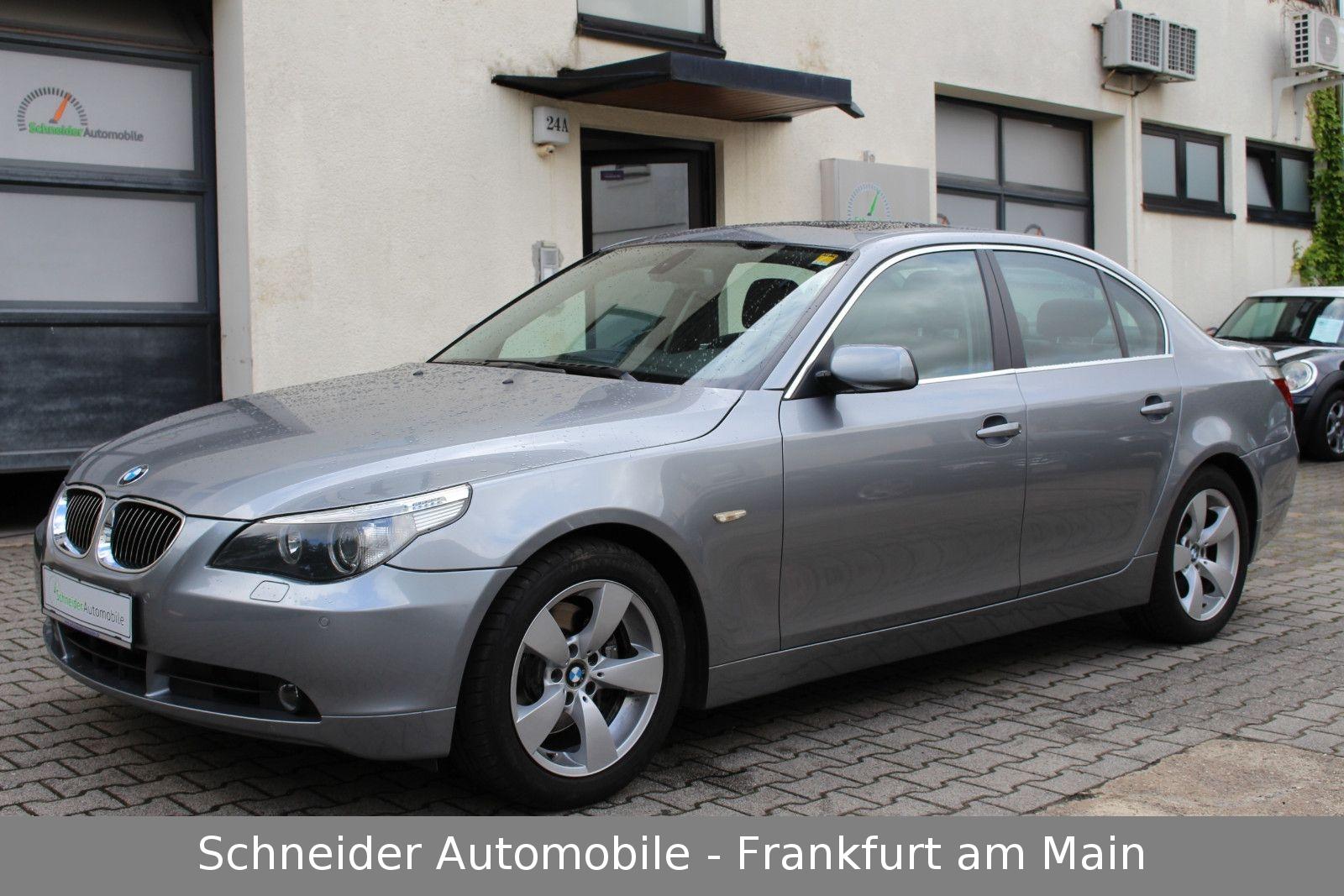 BMW 525iA·2.Hand·143000km·Leder·Navi·GSD·PDC·Xenon