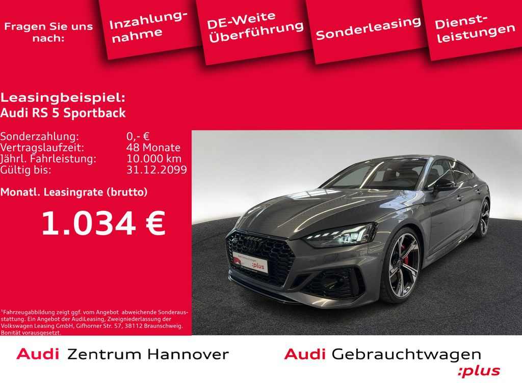 Audi RS 5 Sportback 2.9 TFSI quattro HuD LaserPano B&