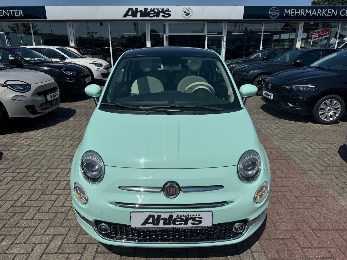 Fiat 500 Lounge+NAVI+ALLWETTER+PANO+KLIMA+PDC+LICHTRE