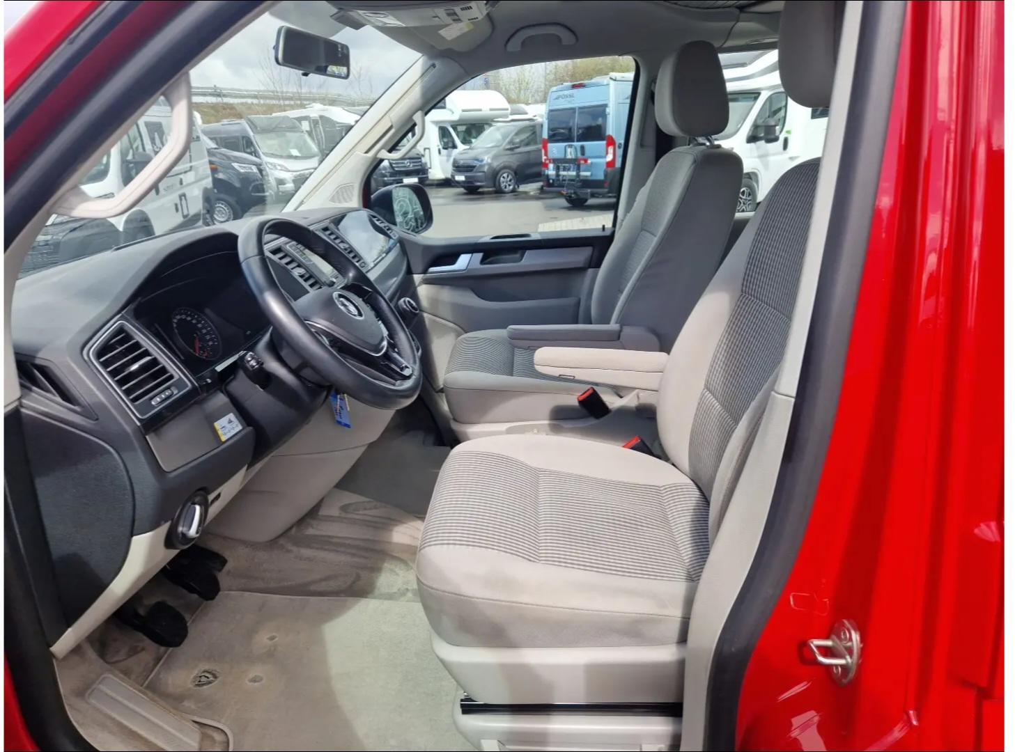 VOLKSWAGEN T6 CALIFORNIA 2.0 TDI 150CH - COAST - BVM - ATTELAGE - CAMÉRA ASSIST - 1ERE MAIN