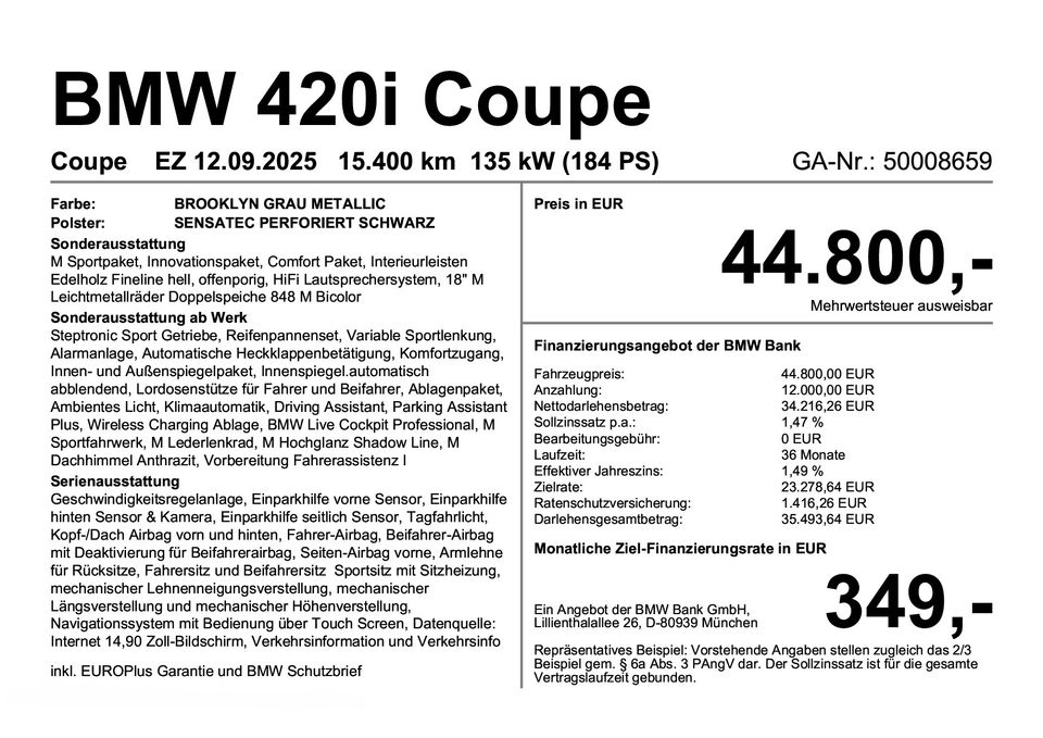 BMW 420 - Bild 4