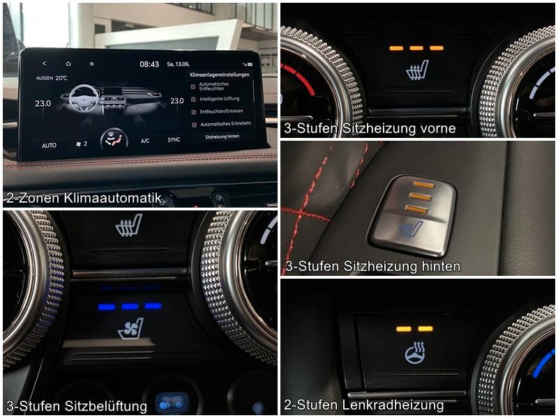 Genesis G70 Shooting Brake 2.0 T-GDI Sport 4WD Sbel HUD