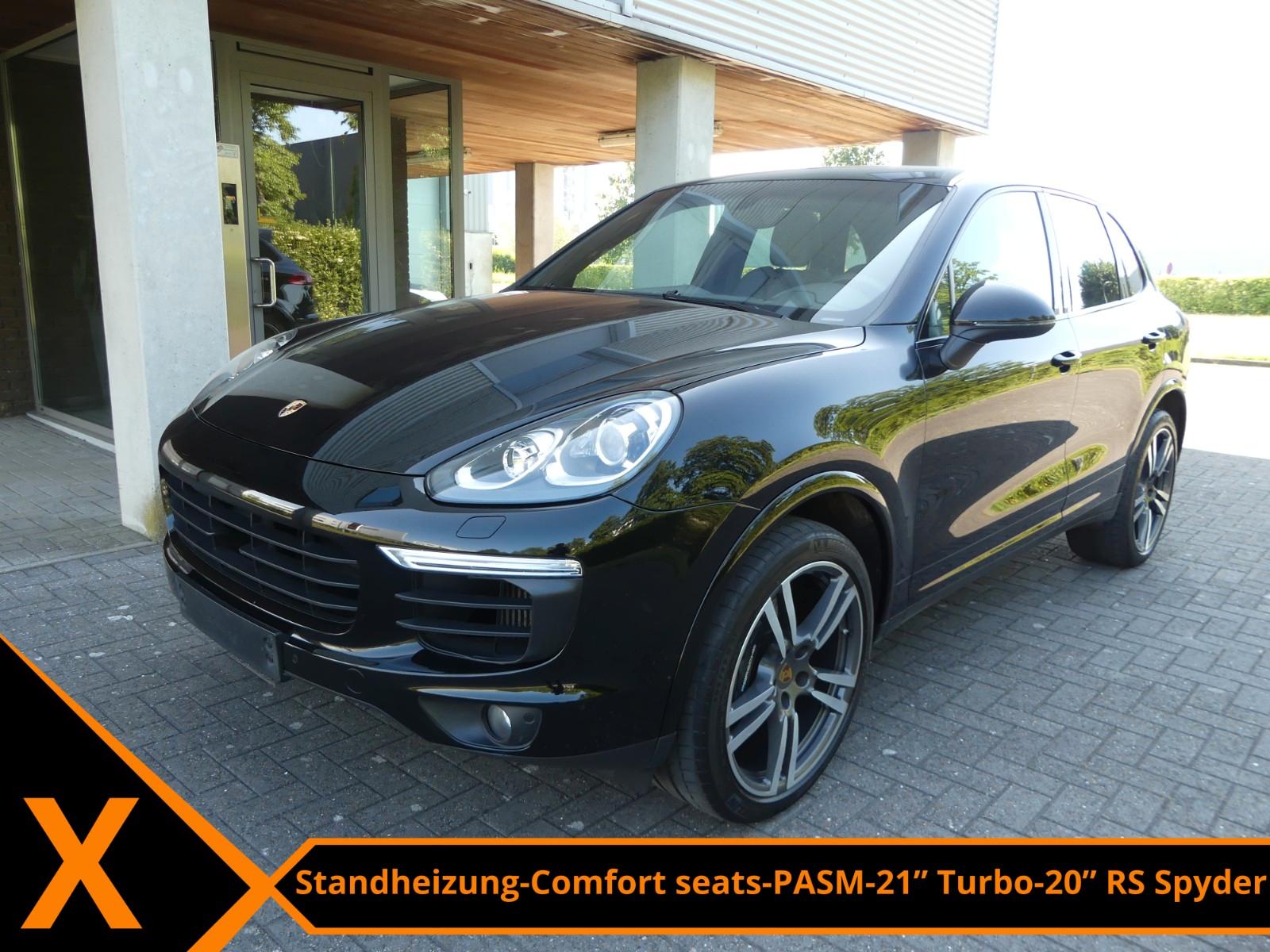 Porsche Platinum Ed-Pano-Cam-21"-Ad Cruise-Luft-El.AHK