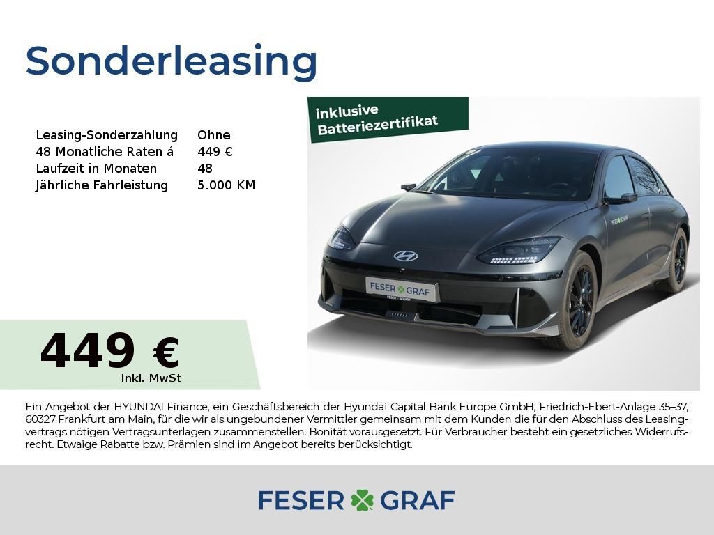 Hyundai Ioniq 6 UNIQ GLASDACH DIGI.-SPIEGEL 20" MATRIX
