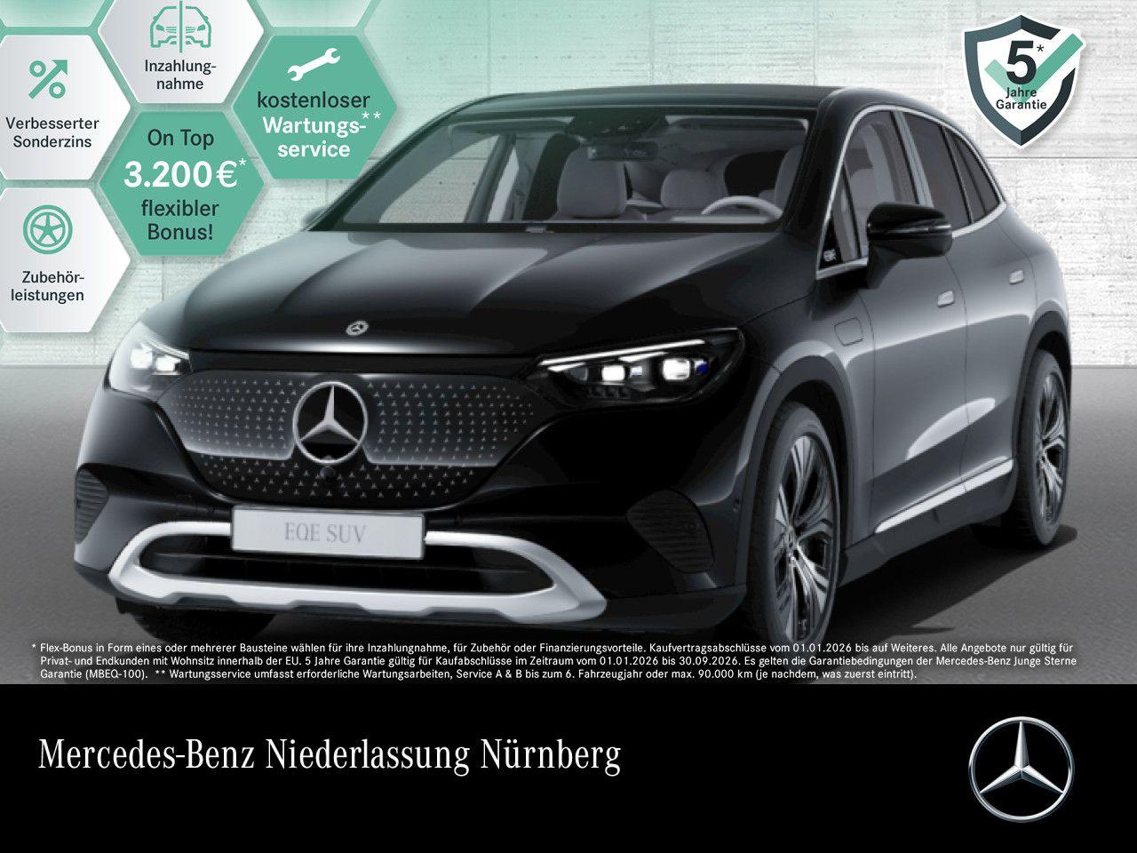 Mercedes-Benz EQE 350+ SUV ELECTR. ART/PREMIUM/AHK/DIGI-L/BURM