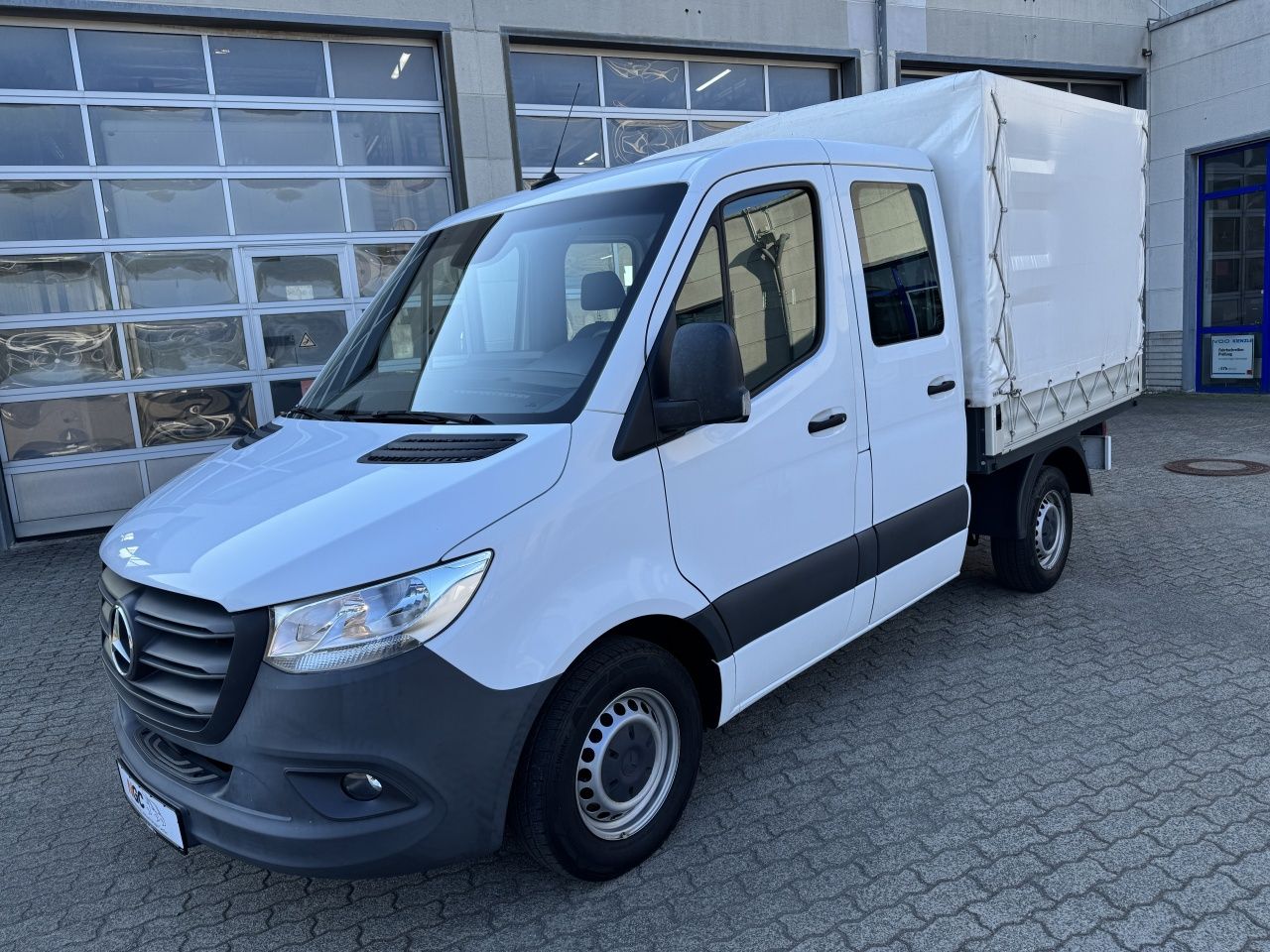 Mercedes-Benz Sprinter 215CDI Pritsche Doka komp. Klima*Tempom