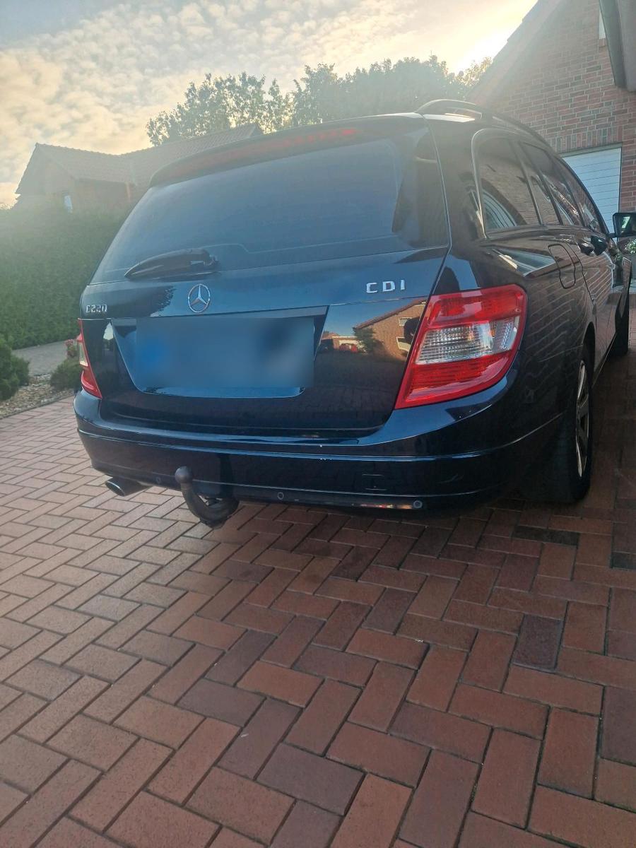 Mercedes-Benz C220 2010 — rear view