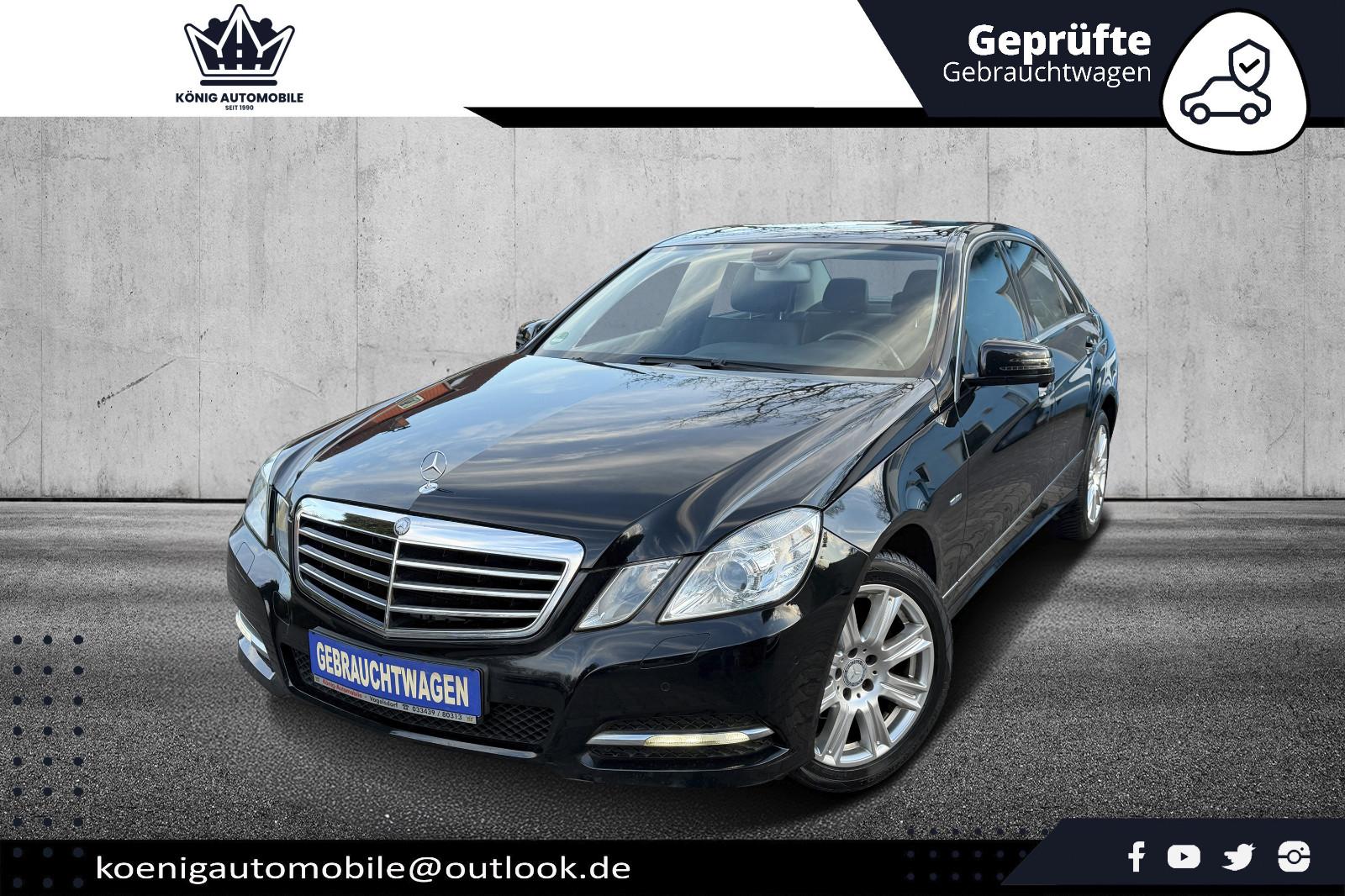 Mercedes-Benz E 200 BlueEfficiency Avantgarde / LEDER / NAVI