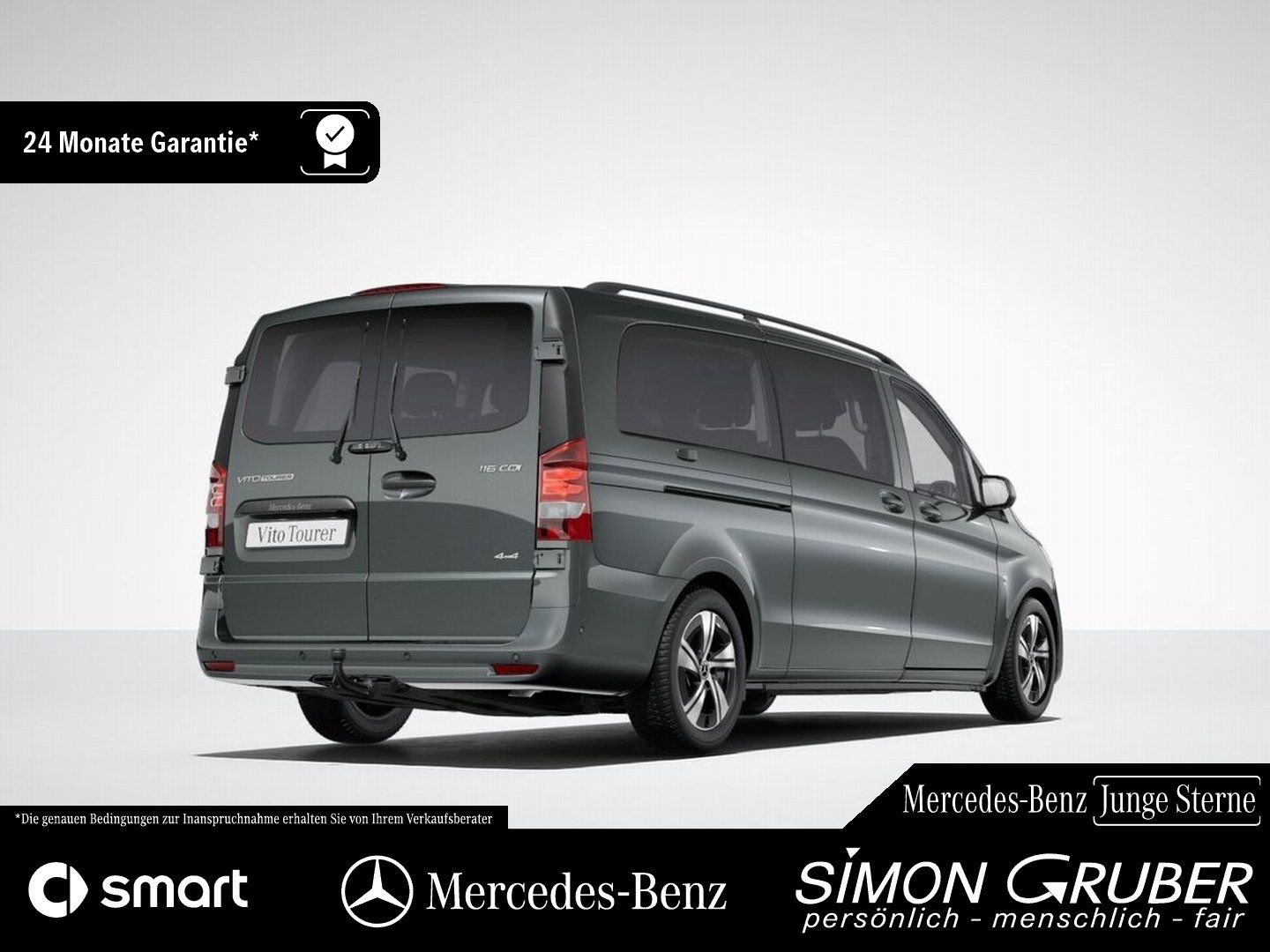 Fahrzeugabbildung Mercedes-Benz Vito 116 4x4 Tourer PRO Extralang Standhzg AHK