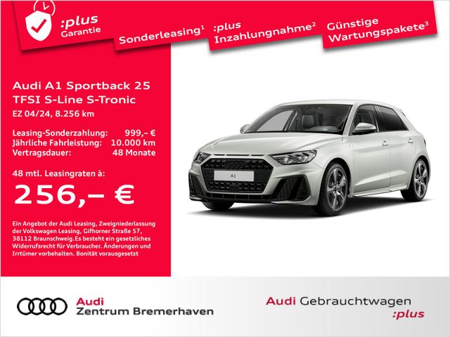 Audi A1 SPORTBACK 25 TFSI S-LINE S-TRON. LED NAVI ACC