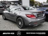 Mercedes-Benz SLC 43 AMG PANO SHZ NAVI PTS TOTWINKEL SPUR - graue Mercedes-Benz SLC-Klasse