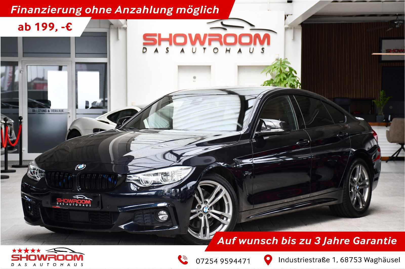 BMW 430i Gran Coupe M Sport Performance LED 360° ACC