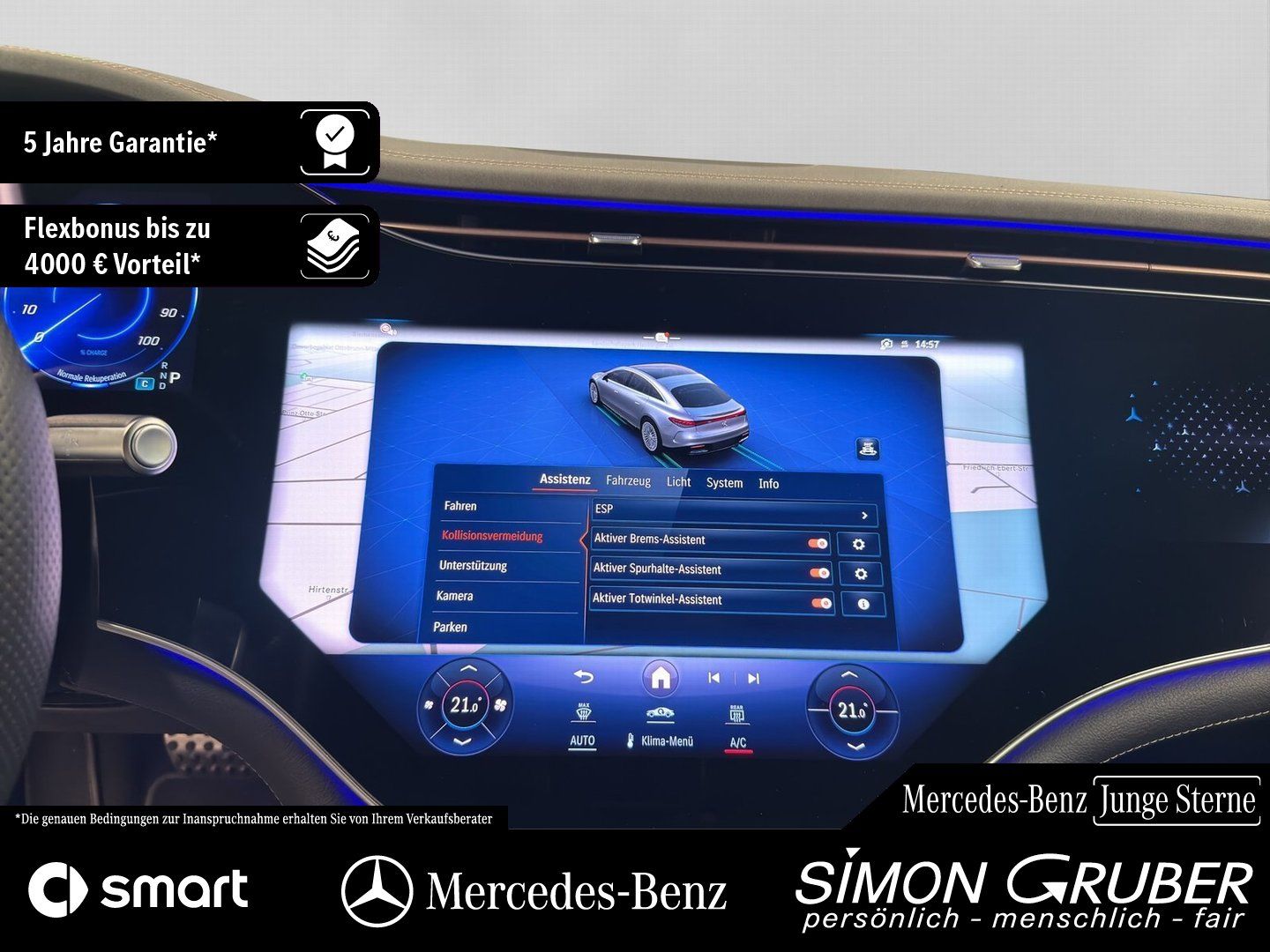 Fahrzeugabbildung Mercedes-Benz EQS 450+ AMG Line Pano HAL Hyper Mod 2025