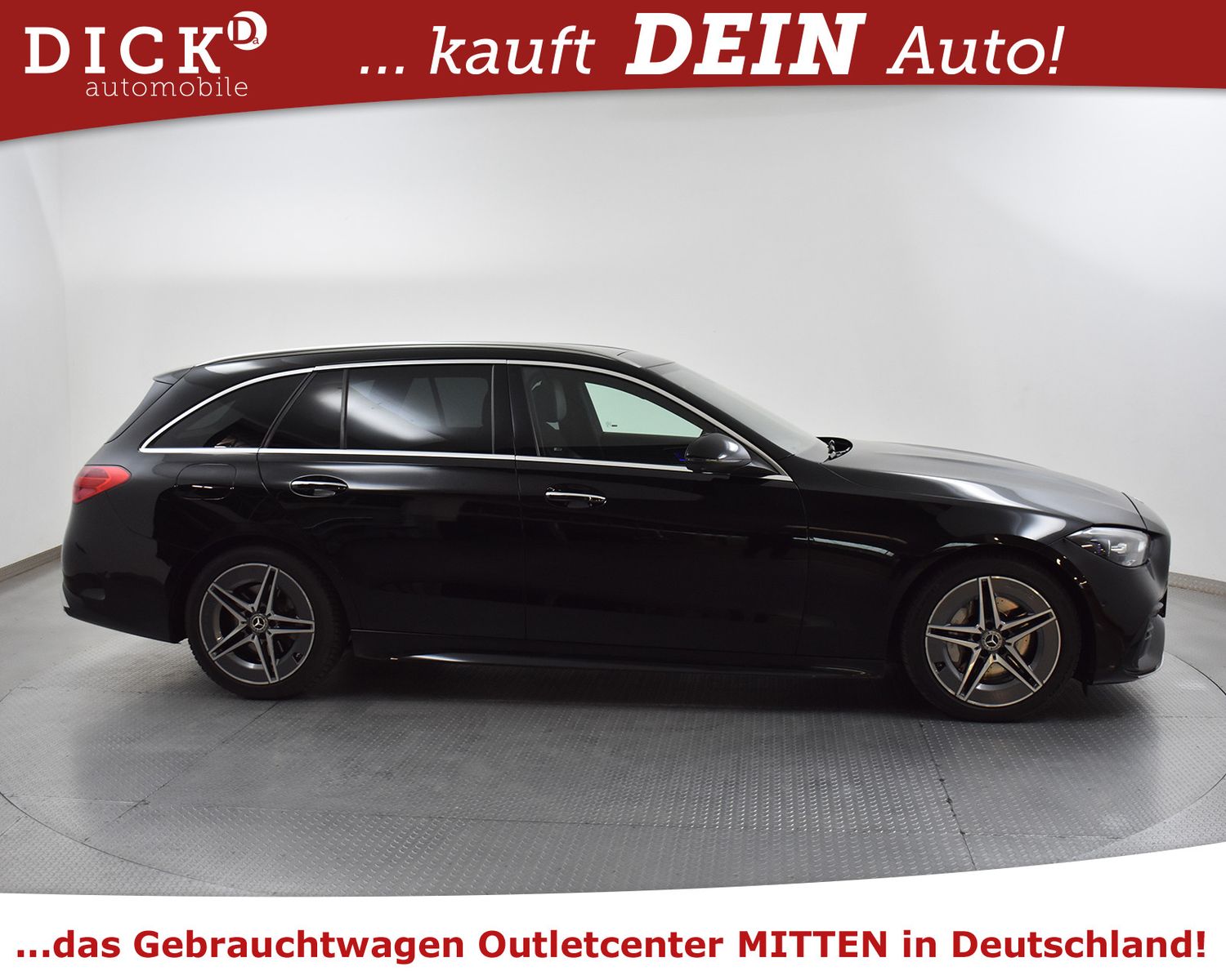 MERCEDES-BENZ C300d T AMG Line PANO+BURMES+360+WIDES+HEAD+AHK+ - Image 2