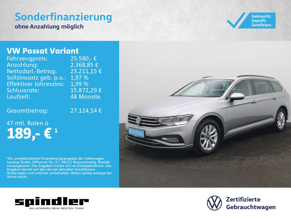 Passat Variant Business 1.5 TSI DSG / AHK, LED