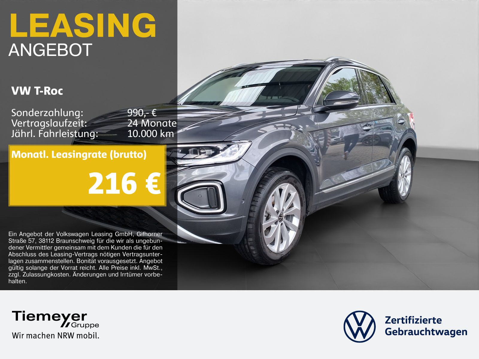 Volkswagen T-Roc 2.0 TDI STYLE STHZG ASSIST AHK KAMERA foto 1