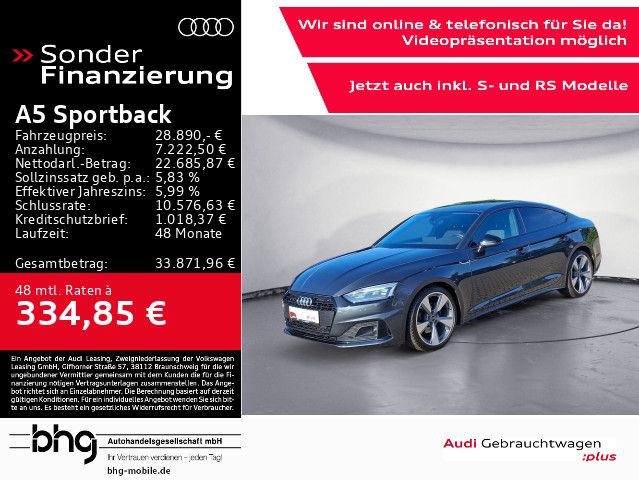 Audi A5 Sportback advanced 35 TDI