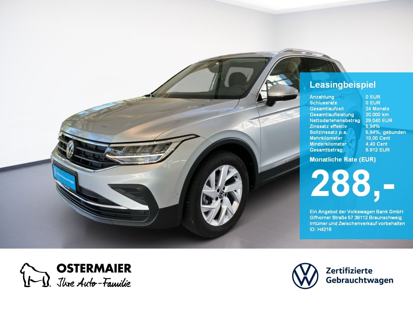 Volkswagen Tiguan MOVE 1.5TSI 130PS ACC.5J-G.STHZG.AREA-VIE
