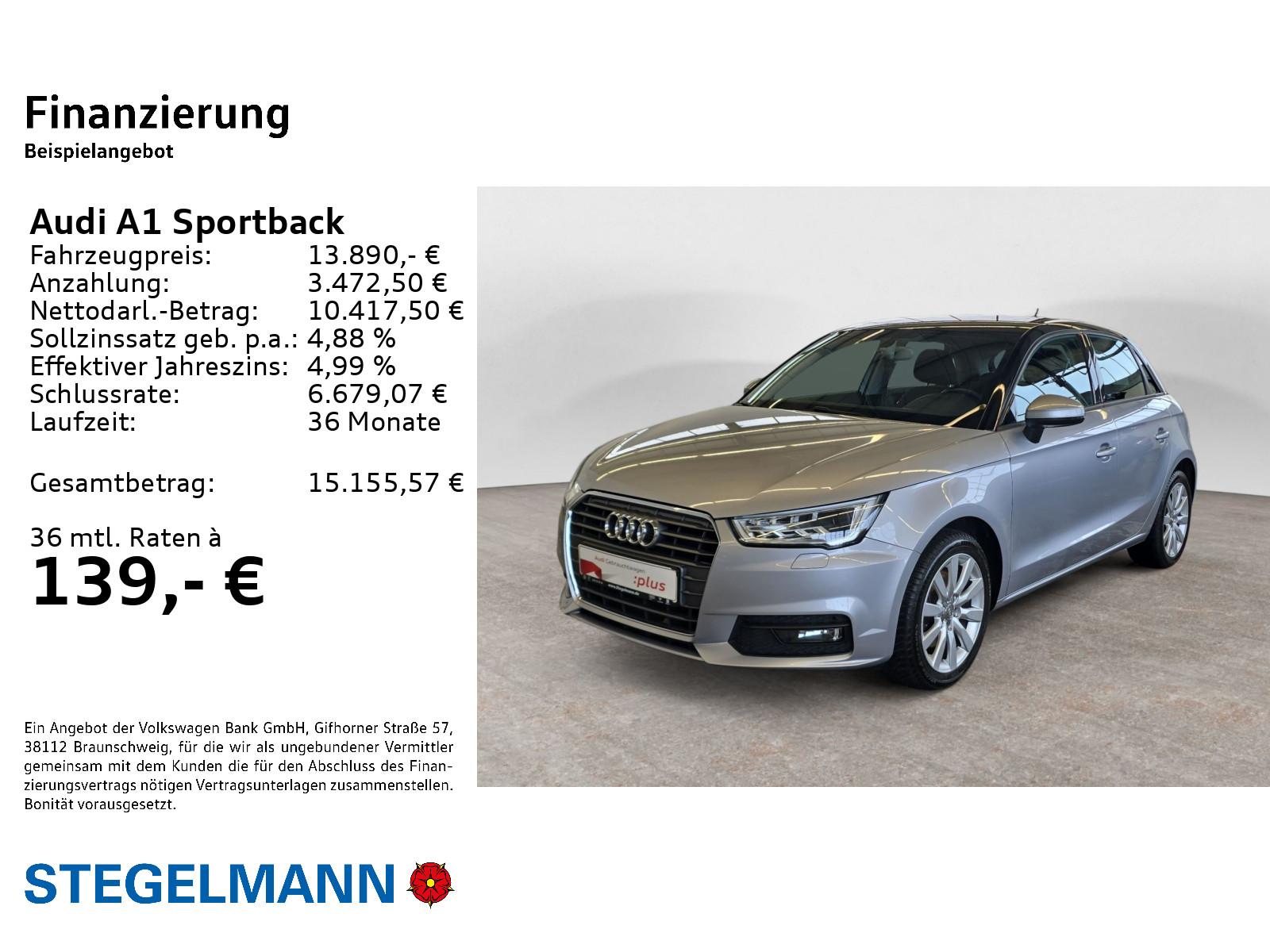 Audi A1 Sportback 1.4 TFSI *Navi*Xenon*PDC*