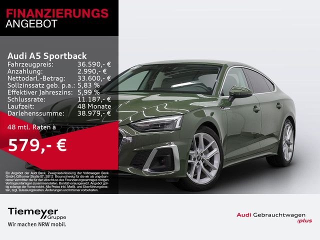 Audi A5 Sportback 40 TDI Q S LINE LM18 KAMERA ASSIST