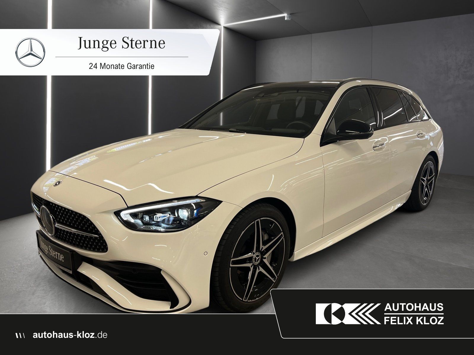 Fahrzeugabbildung Mercedes-Benz C 200 T AMG PLUs*Pano*HUD*AHK*Distro*Night*360°*