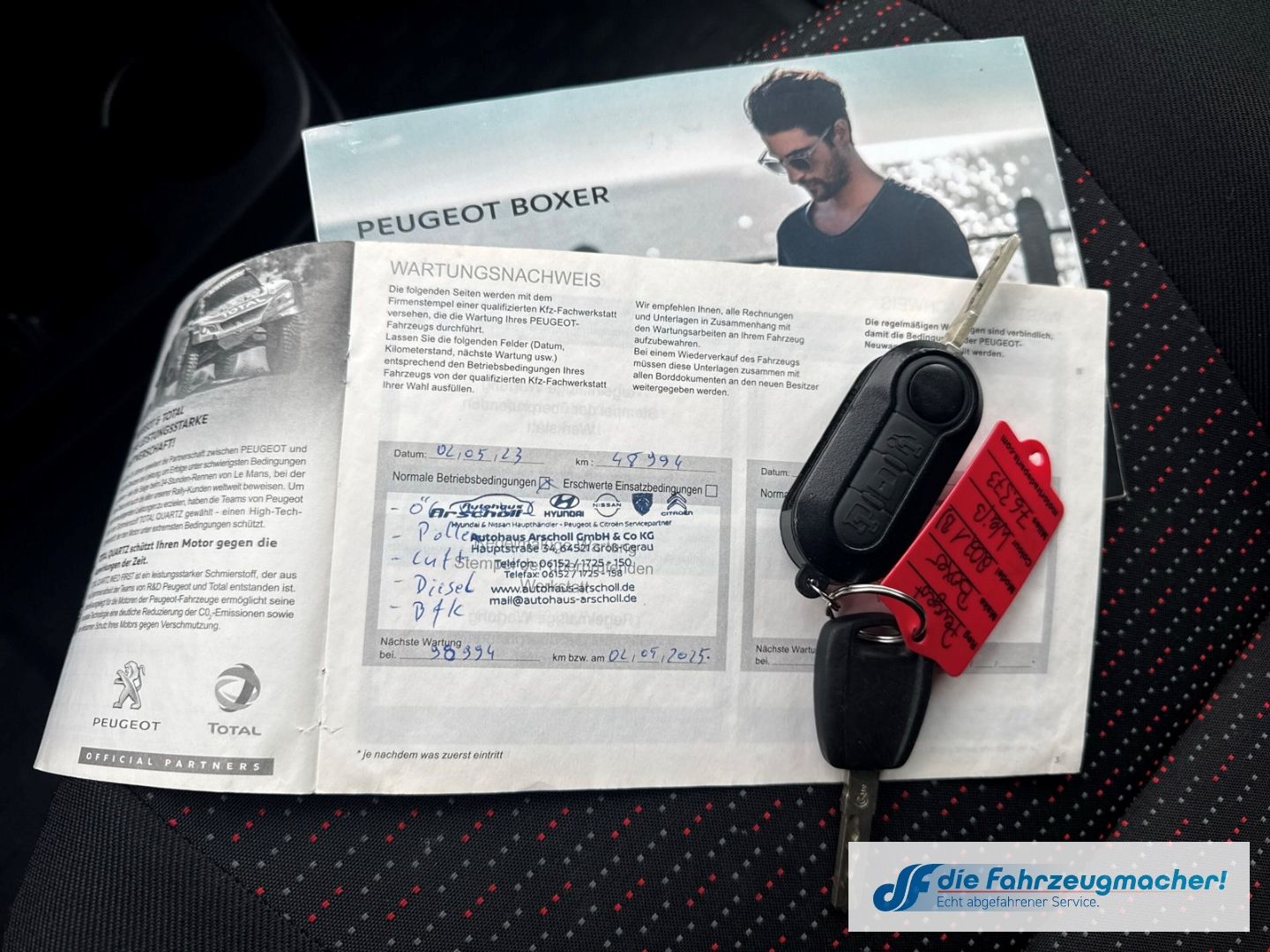 Fahrzeugabbildung Peugeot Boxer Kasten Hochraum 333 L2H2 Pro BlueHDi 140 S