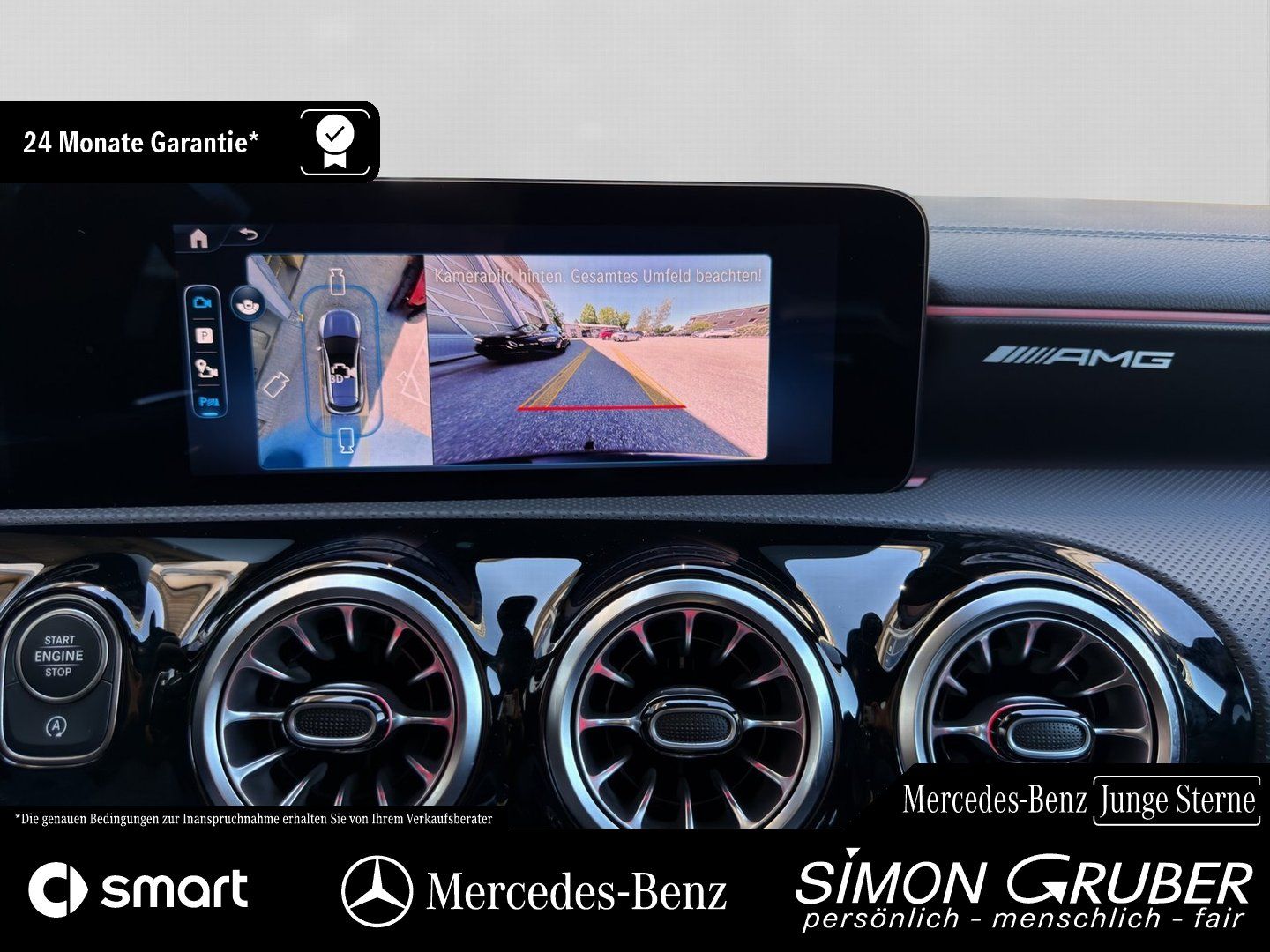 Fahrzeugabbildung Mercedes-Benz CLA 45 S 4M+ SB AMG Perfo Leder Aero Driver HUD