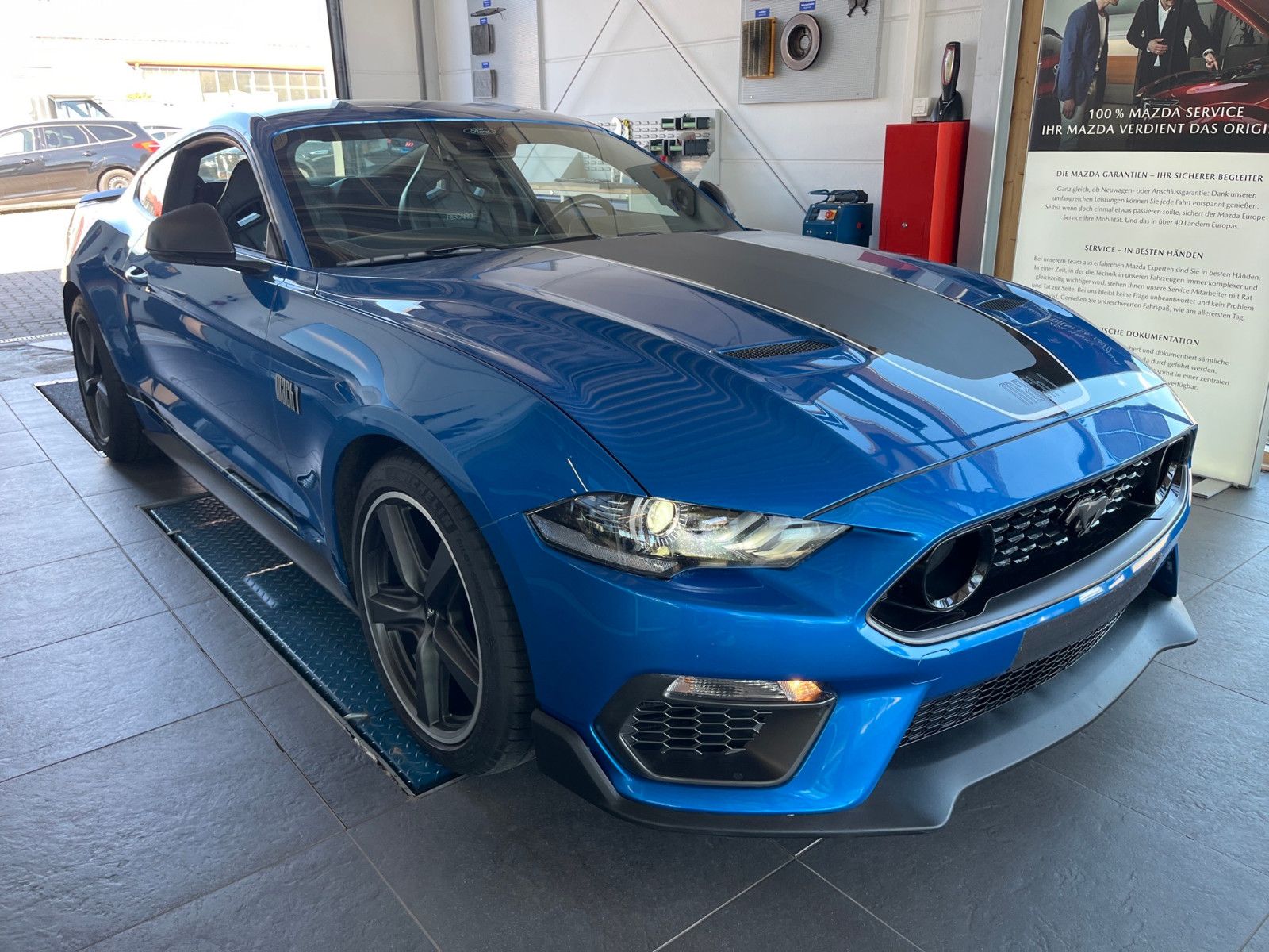Fahrzeugabbildung Ford MUSTANG|MACH1|SCHALTER|DEUTSCHES FZG