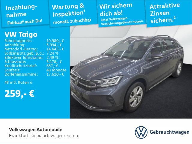 Volkswagen Taigo 1.0 TSI Life Navi 16"Alu "Lane Assist"