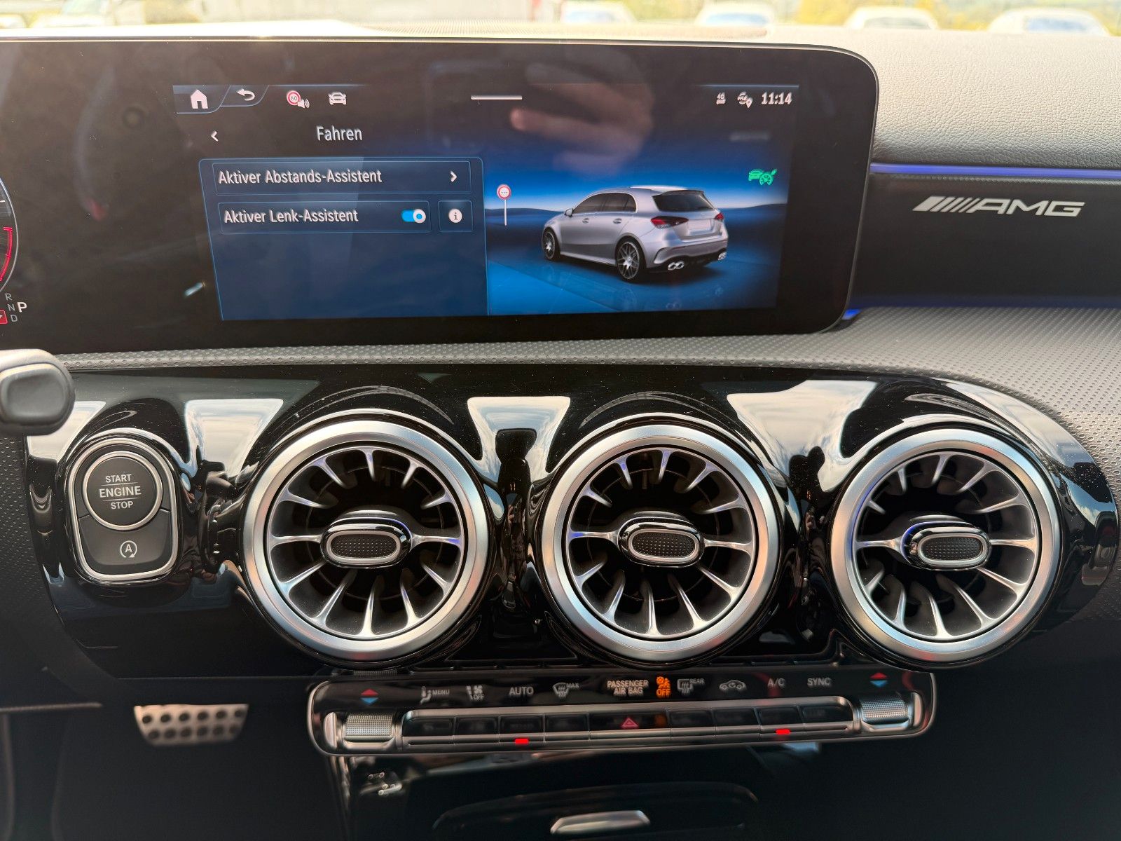 Fahrzeugabbildung Mercedes-Benz A 45 S AMG 4M AERO+PERFSITZE+BURM+PANO+360°+MBEA