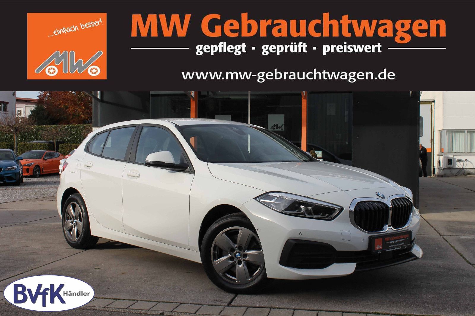 Fahrzeugabbildung BMW 118i Advantage Steptr. Temp. PDC KAM NAV LED SHZ