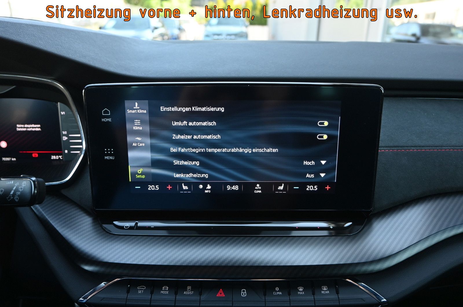 Fahrzeugabbildung SKODA Octavia 2.0 TDI DSG RS COMBI °ACC°AHK°HEAD-UP°