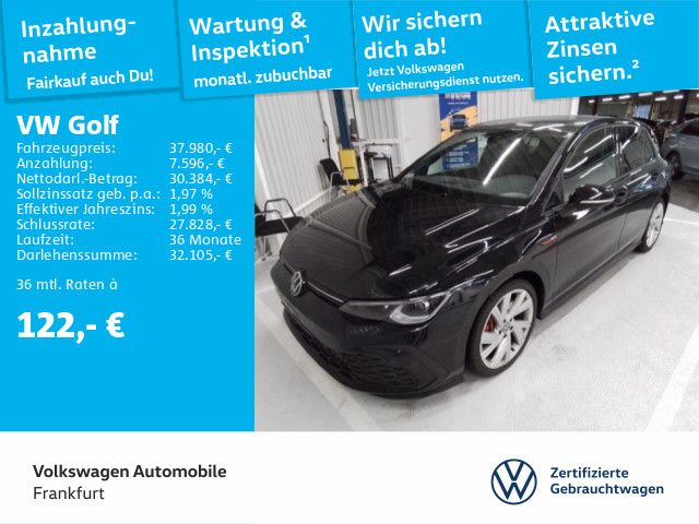 Volkswagen Golf VIII 2.0 TSI DSG GTI Navi IQ.Light DCC DAB+